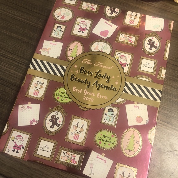 Too Faced Makeup Too Faced Allinone Palette Calendar Set Poshmark